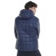 MEN'S SYNTHETIC-FILL JACKET WITH HOOD 073129 D.BLUE
