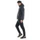 MEN'S SYNTHETIC-FILL JACKET WITH HOOD 073129 BLACK