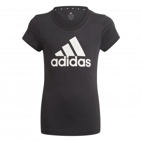 Adidas Παιδικό T-shirt για Κορίτσι Μαύρο Essentials Tee GN4069
