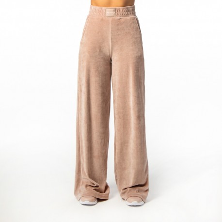 VELOUR LOOSE PANT 02102202 SAND