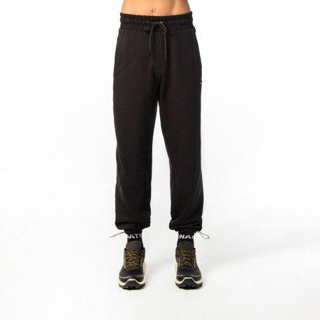 PANT WITH ELASTIC CORD & STOPPER 02302201 BLACK