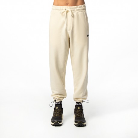 PANT WITH ELASTIC CORD & STOPPER 02302201 OFFWHITE