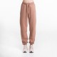CARROT PANT WITH RIB 02102207 BROWN