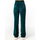 BE NATION VELOUR FLARE PANT 02102201 PINE GREEN