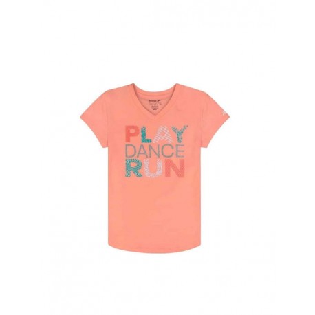 Reebok Παιδικό T-shirt Πορτοκαλί GA4071