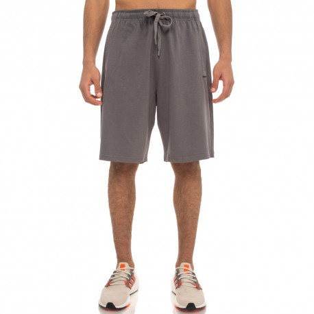 ESSENTIALS HEAVY JERSEY SHORTS 3312301 CHARCOAL