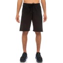 ESSENTIALS TERRY SHORTS WITH ZIP POCKETS 03312303 BLACK