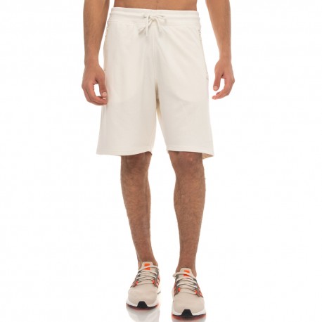 ESSENTIALS TERRY SHORTS WITH ZIP POCKETS 03312303 OFFWHITE