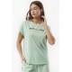 WOMEN'S SUSTAINABLE RELAXED FIT T-SHIRT 051323 L.GREEN