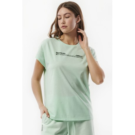 WOMEN'S SUSTAINABLE RELAXED FIT T-SHIRT 051323 L.GREEN