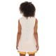 SLEEVELESS WITH REFLECTIVE PRINT 04112303-2A OFFWHITE