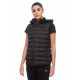 ESSENTIAL PUFFER VEST WITH DETACHABLE HOOD 08102304 Black