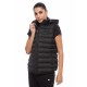 ESSENTIAL PUFFER VEST WITH DETACHABLE HOOD 08102304 Black
