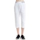 BodyTalk Γυναικείο αθλητικό loose carrot fit παντελόνι `SPORTSWISE 1201-906700 White