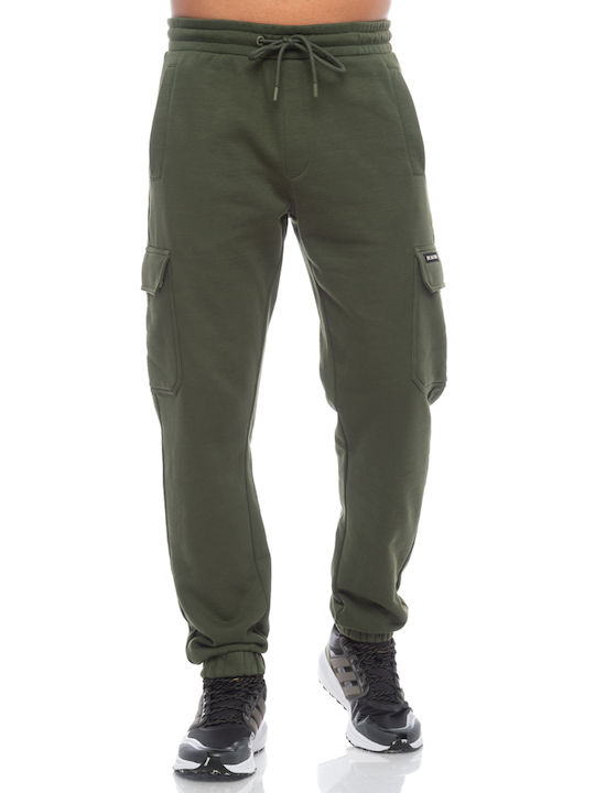 SIDE POCKETS ELASTIC HEM PANT 02302306-13B