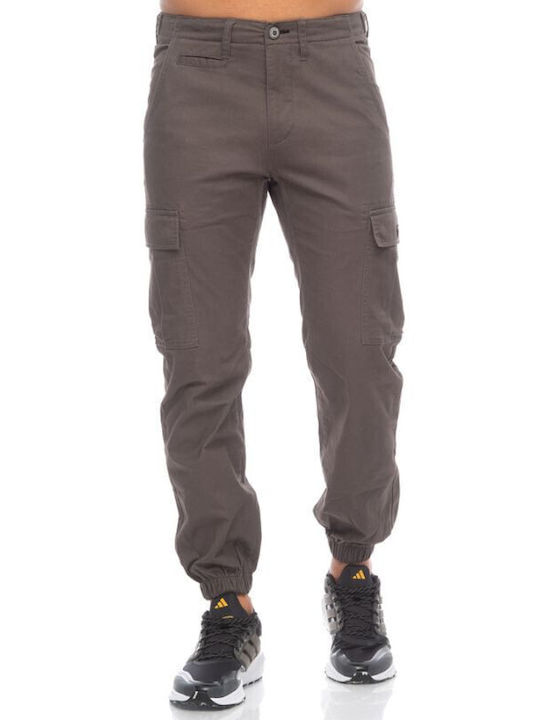 CARGO PANTS ELASTIC HEM 02302308 CHARCOAL