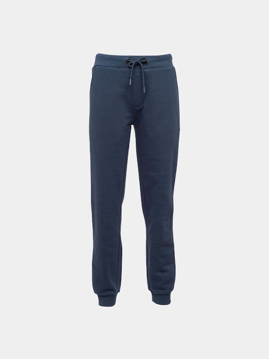 BOYS LOGO RIB HEM PANT 02402301 D.BLUE