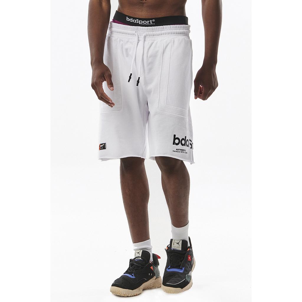 MEN'S TRAINING SHORTS 033324 WHITE