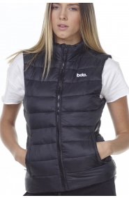 WOMEN LIGHTWEIGHT PUFFER VEST 071011 BLACK