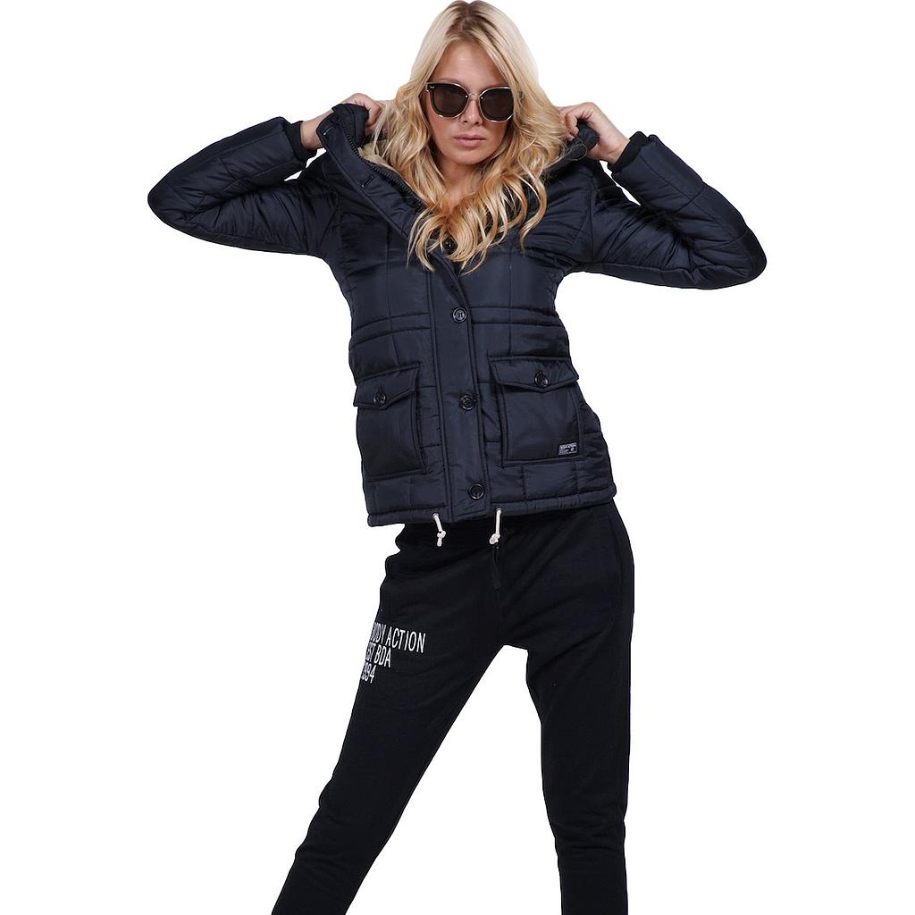 ΓΥΝΑΙΚΕΙΟ ΜΠΟΥΦΑΝ ΜΑΥΡΟ Body Action 071826 Black