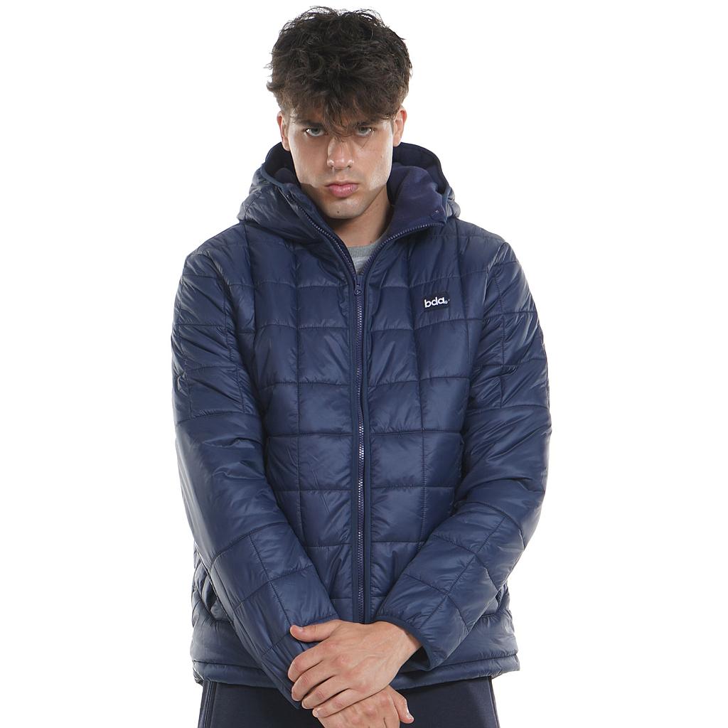MEN'S SYNTHETIC-FILL JACKET WITH HOOD 073129 ΜΠΛΕ
