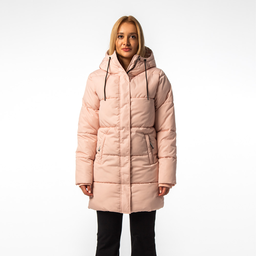 LONG PADDED JACKET 08102201 POWDER