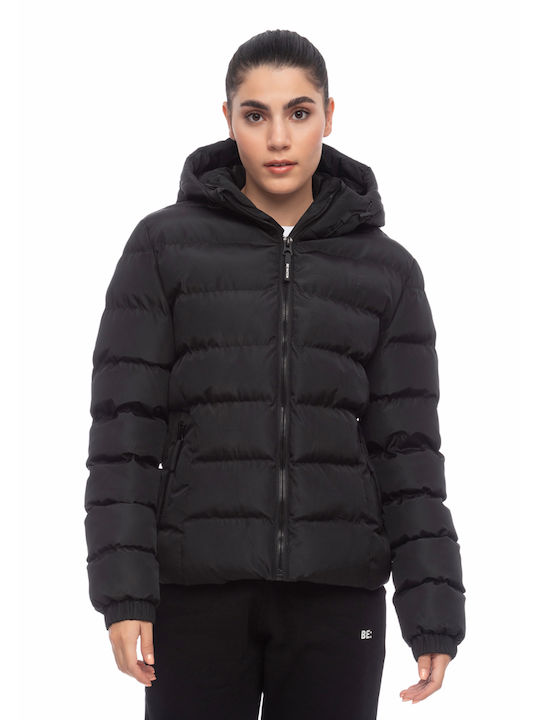 REGULAR PUFFER JACKET 08102306 BLACK