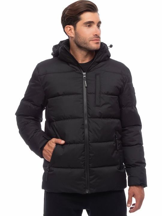 BE NATION Padded Jacket with Detachable Hood 08302301-01