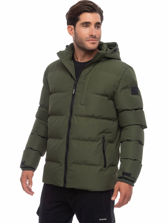 BE NATION Padded Jacket with Detachable Hood 08302301-7B