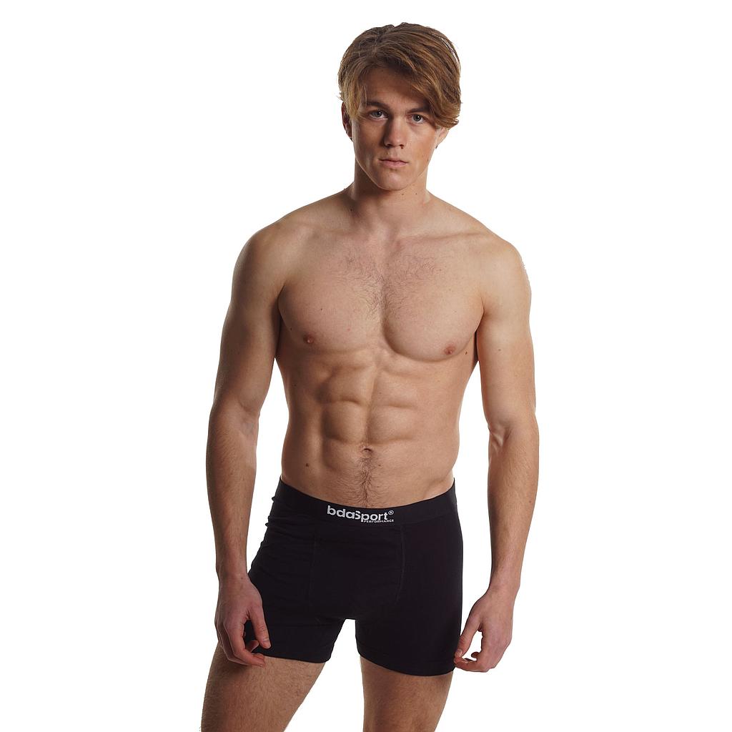 MEN'S 3-PACK BOXER BRIEFS 093101 Black