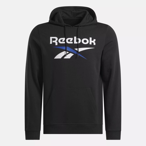 REEBOK IDENTITY BIG LOGO FLEECE HOODIE