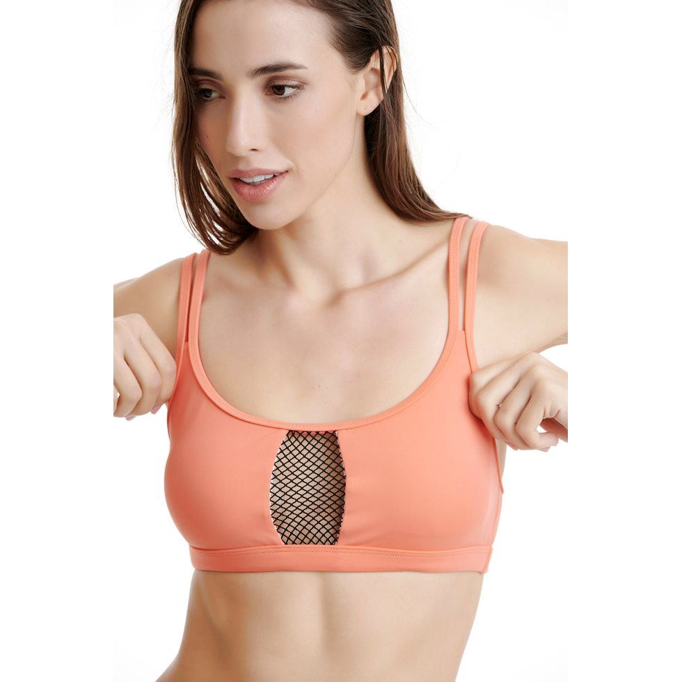 SWIMWEAR WOMEN TOP 1211-908048 Papaya