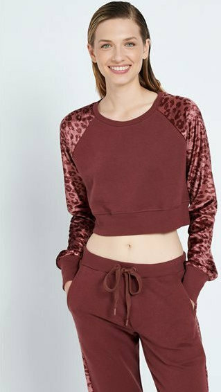 BodyTalk 1212-907020 Cropped Γυναικείο Φούτερ Earth