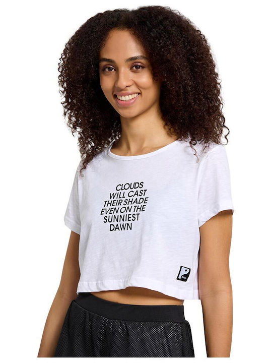 BDTKW CROPPED TSHIRT 1231-901120 ΛΕΥΚΟ