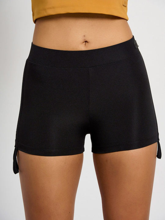 BDTKW HOT PANT 1231-903005 ΜΑΥΡΟ