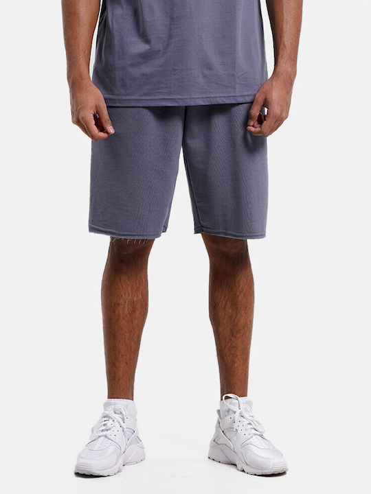 BDTK PANTS ON LONG WALKSHORTS ΜΠΛΕ