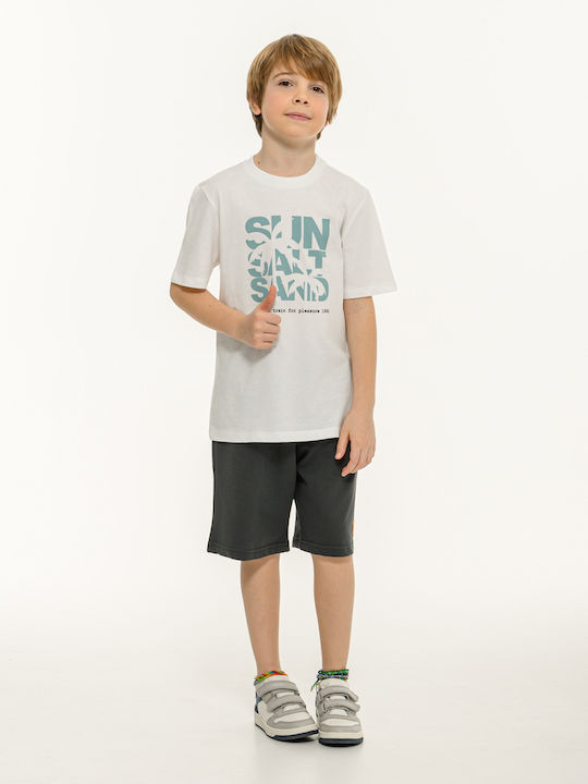 Bdtk Jounior Boy's Sets T-Shirt Ss & Long Shorts - WHITE 1261-755299-00200