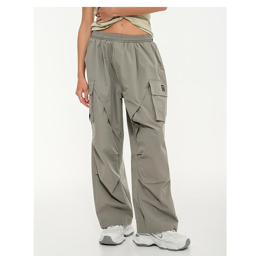 Body Talk W Woven Jogger Pants Sage 1261-905400-00483