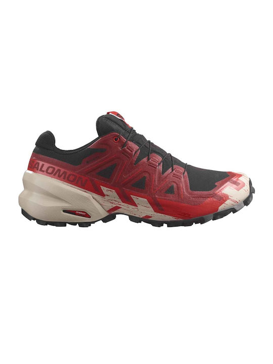 SHOES SPEEDCROSS 6 GTX BLACK/RDDAL/PORD ΠΑΠΟΥΤΣΙ ΑΝΔΡΙΚΟ 473018