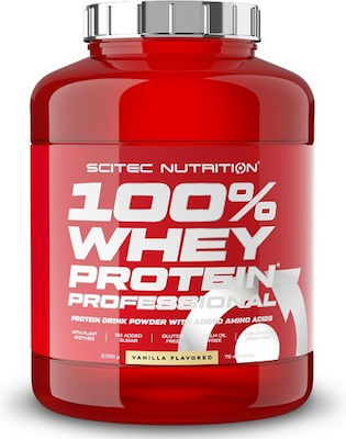 100% WHEY PROTEIN PRO, 2350gr (SCITEC) Βανίλια