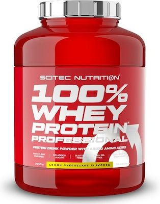 SCITEC NUTRITION 100% WHEY PROTEIN PROFESSIONAL 2350GR Lemon Cheesecake
