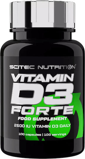 Scitec Nutrition Vitamin D3 Forte Βιταμίνη 100 κάψουλες