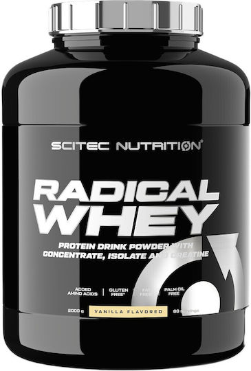 Scitec Nutrition Radical Whey με Κρεατίνη Vanilla 2kg