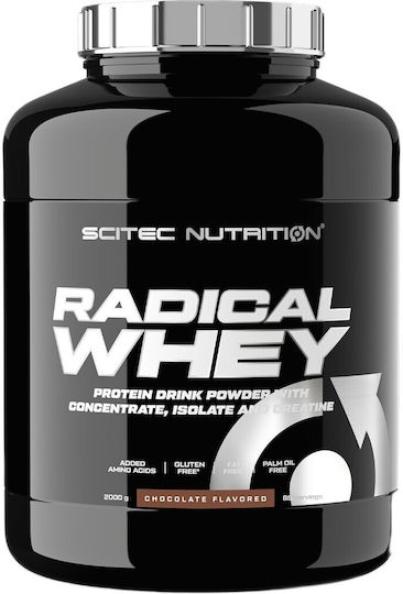 Scitec Nutrition Radical Whey με Κρεατίνη Chocolate 2kg
