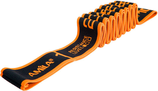 AMILA Λάστιχο Γυμναστικής Loop Μαλακό Πορτοκαλί 112m