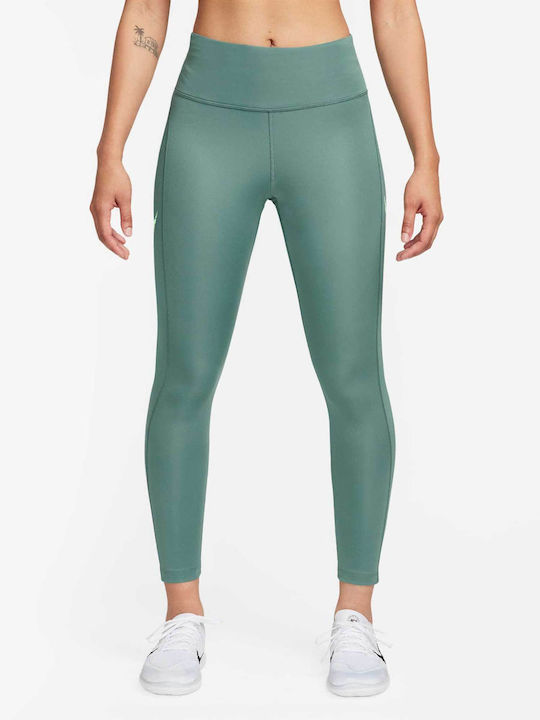 NikeDri-Fit Training Γυναικείο Cropped Κολάν Tgt Green FN3268-361