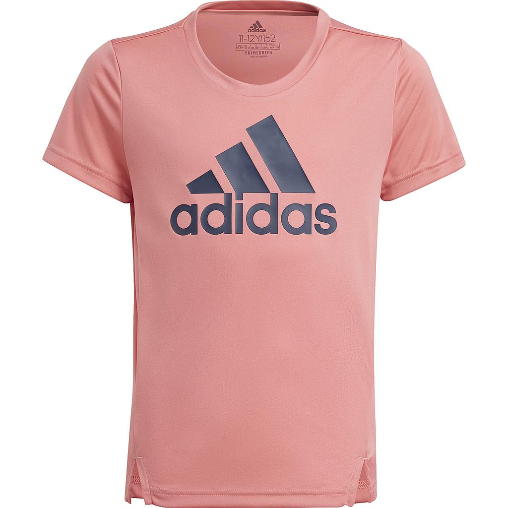 ADIDAS GIRLS D2M BIG LOGO T-SHIRT GN1441