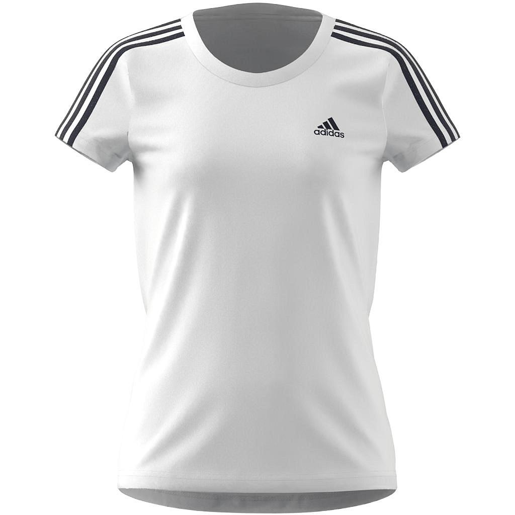 ADIDAS GIRLS D2M 3 STRIPES T-SHIRT GN1456