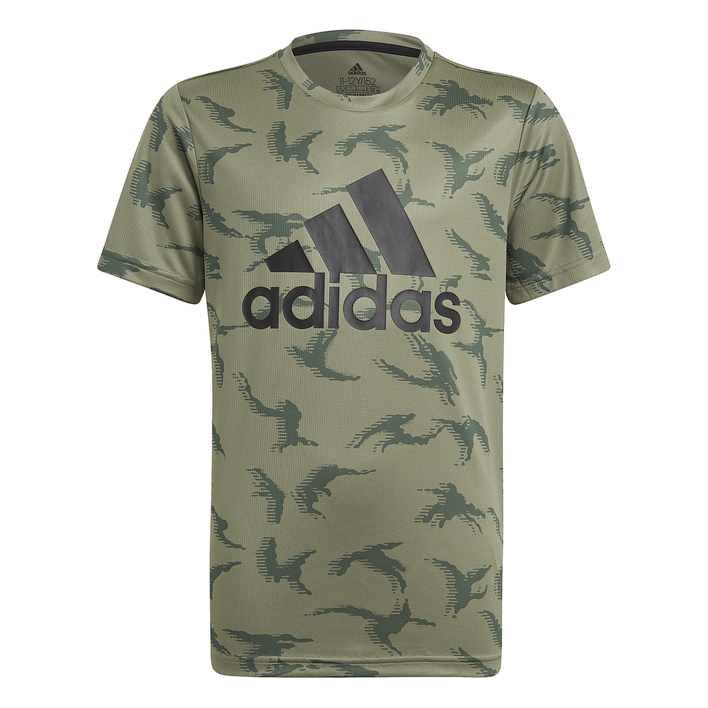 ADIDAS BOYS D2M CAMO T-SHIRT GN1488-61397