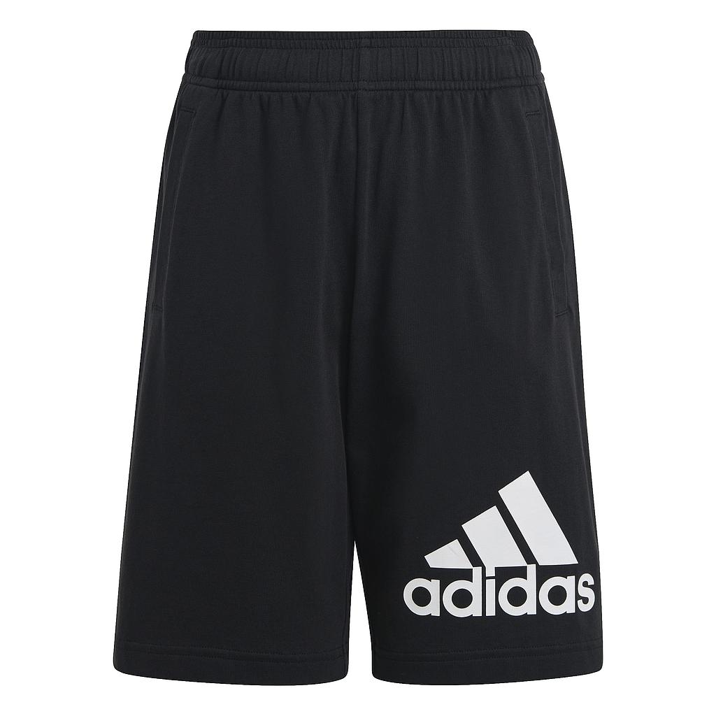 adidas – Essentials Big Logo Cotton Shorts – Black